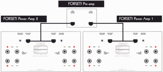 Together connect 2 amplifiers how to Connecting 2
